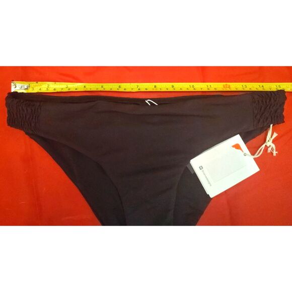 NWT Carve Designs Cardiff Bikini Swim Bottom Size M Black Beach Pool Summer UPF - Picture 4 of 7